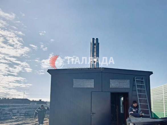 Котельная блочно-модульная транспортабельная газовая мощностью 2000 кВт